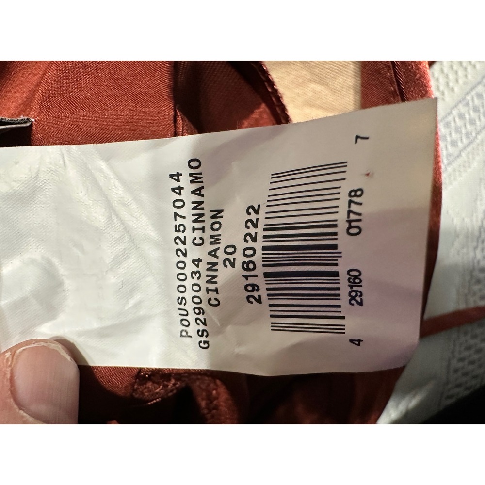 Chic Satin Rust Maxi Dress - Picture 10 of 10